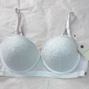 Lucky Brand White Lace Bra